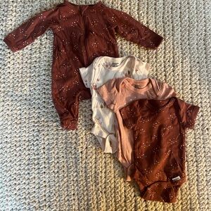 Gerber Pink Girls One Piece Set